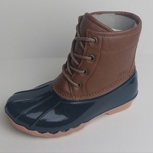 JBU Little boys Maplewood‎ casual Duck tan  Boots size 1M